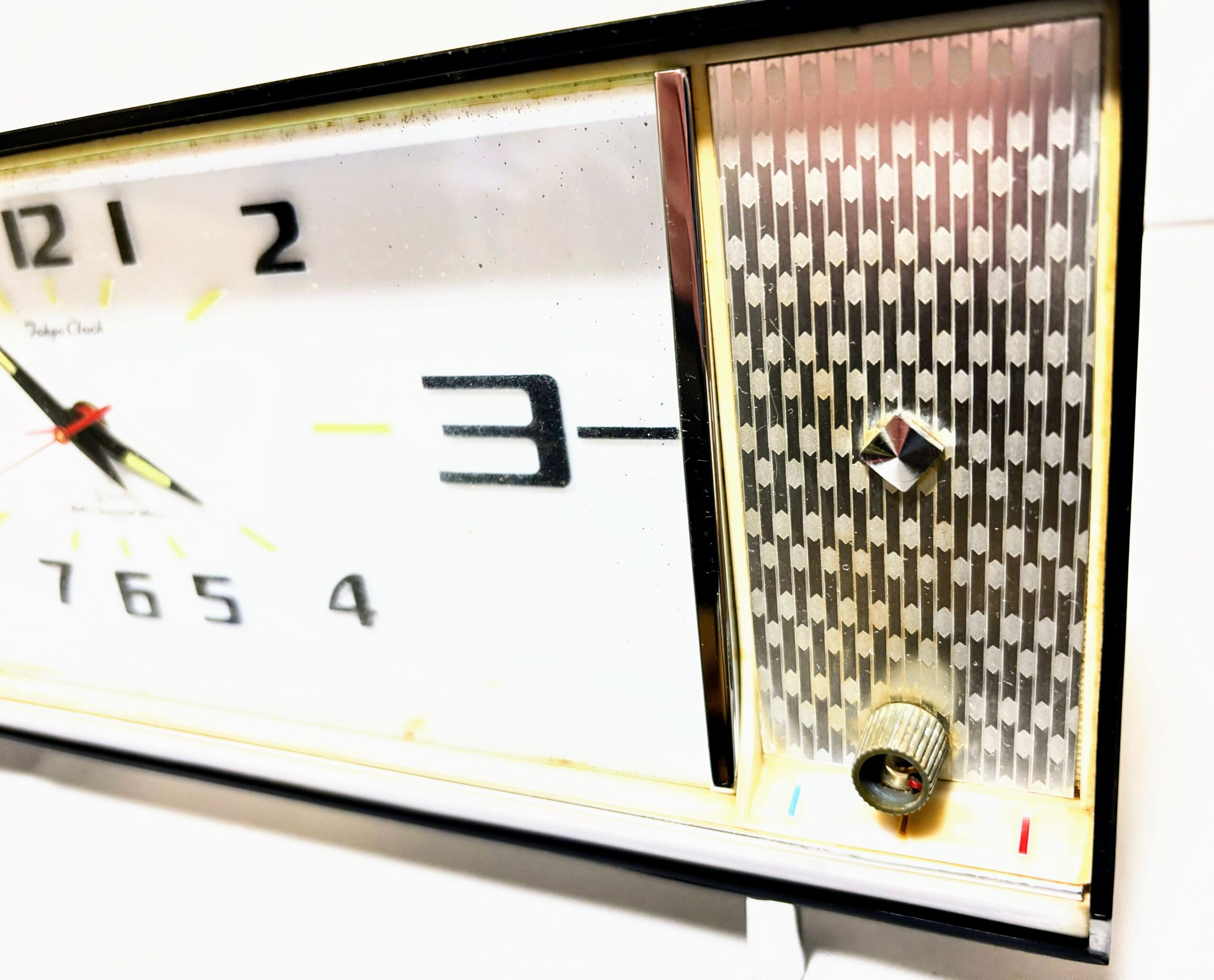 ゼンマイ目覚まし時計 東京時計 NO1661 ワイドデート2号 実働品 レトロマーケット通販 - 画像 (8)