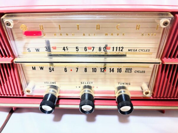 真空管ラジオ　日立ラジオエーダＳ－539　受信ＯＫ　レトロマーケット通販 - 画像 (3)