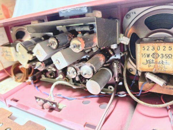 真空管ラジオ　日立ラジオエーダＳ－539　受信ＯＫ　レトロマーケット通販 - 画像 (7)