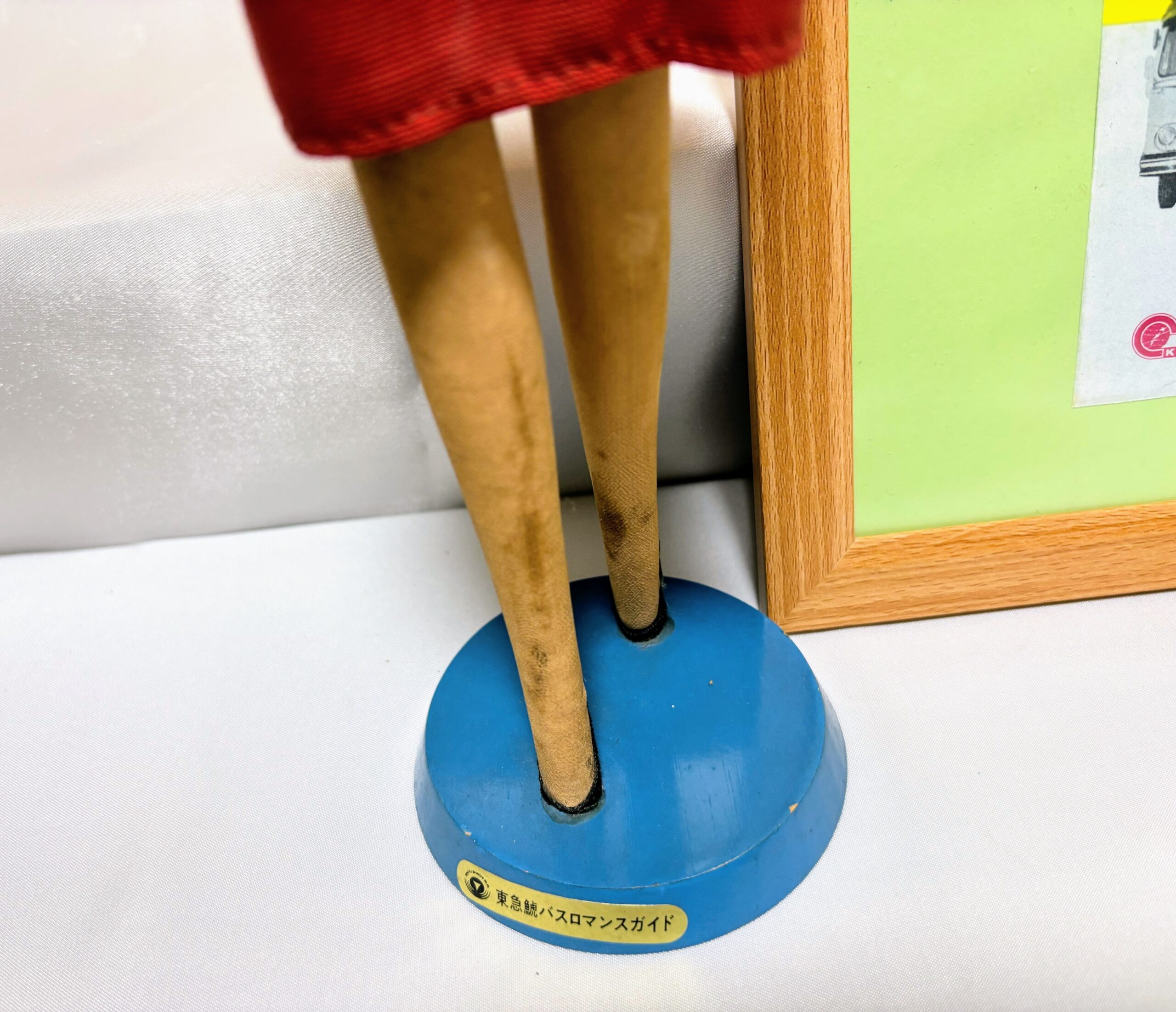 置物 東急鯱バスロマンスバスガイドポーズ人形 当時物 経年劣化少々 レトロマーケット通販 - 画像 (6)
