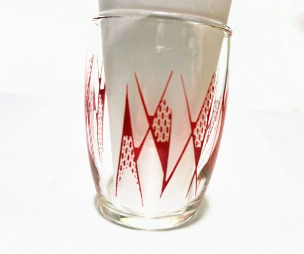 新東洋ガラス　ＰＡＳＴＥ　ＭＯＵＬＤ　ＴＵＭＢＬＥＲＳ　コップ5個　当時物未使用保管品　レトロマーケット通販 - 画像 (3)