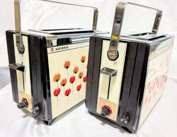 台所家電　ナショナルトースターNT-810RA　実働品　2台セット　レトロマーケット通販
