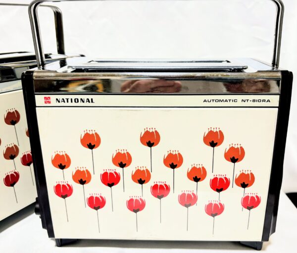 台所家電　ナショナルトースターNT-810RA　実働品　2台セット　レトロマーケット通販 - 画像 (3)