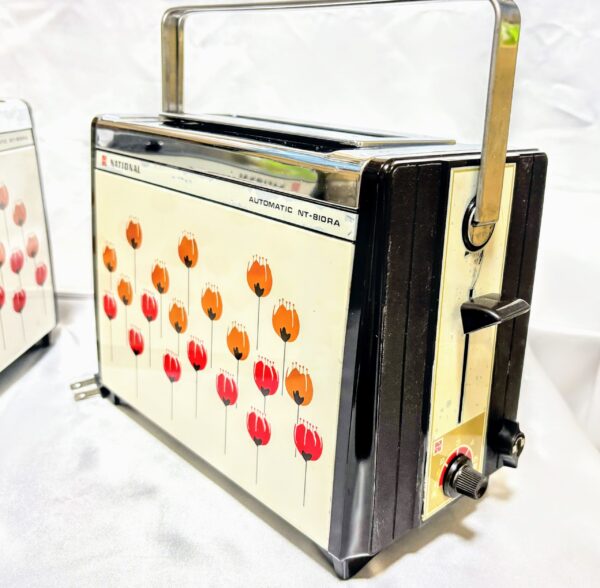 台所家電　ナショナルトースターNT-810RA　実働品　2台セット　レトロマーケット通販 - 画像 (9)