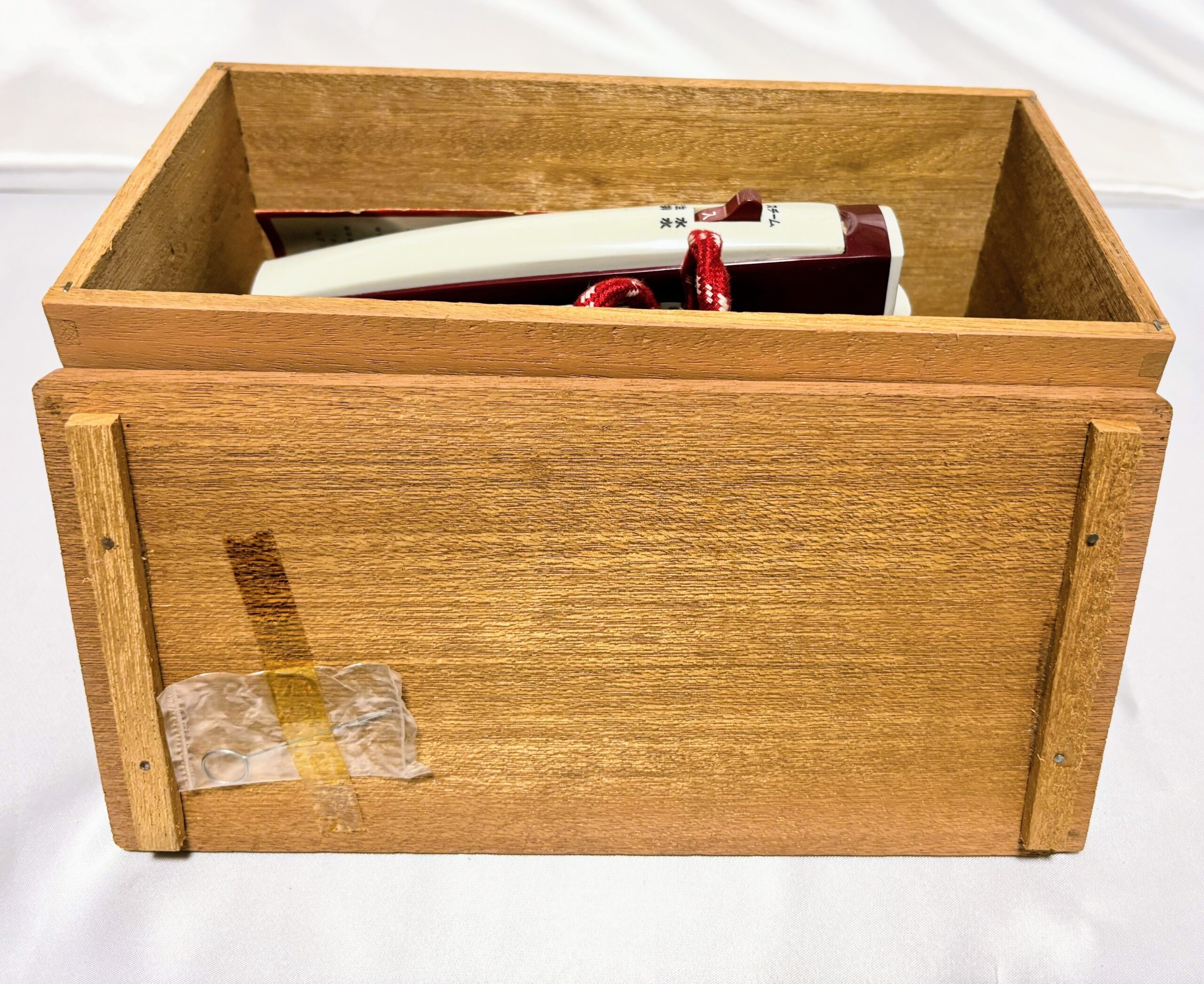 アイロン　ナショナル　ボイラー式スチームアイロンNI-35S　当時物極美品　レトロマーケット通販 - 画像 (3)