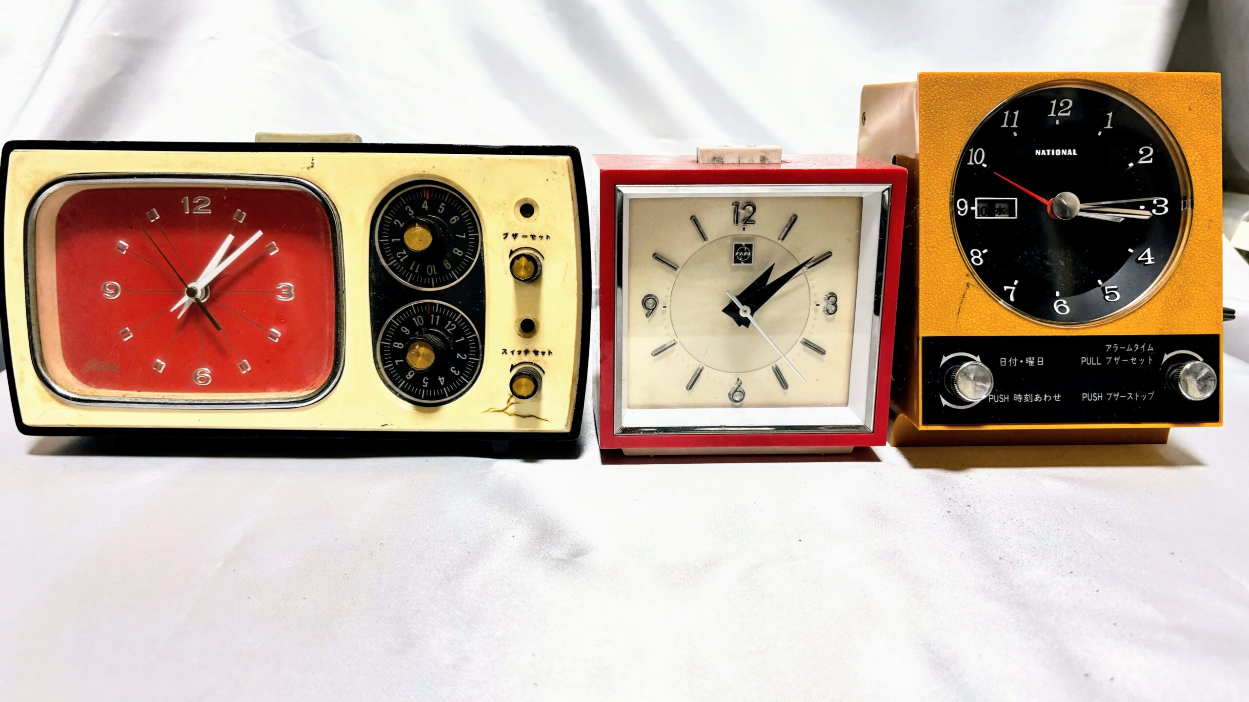 電器時計　実働品3個　難有り　JANK　レトロマーケット通販 - 画像 (5)