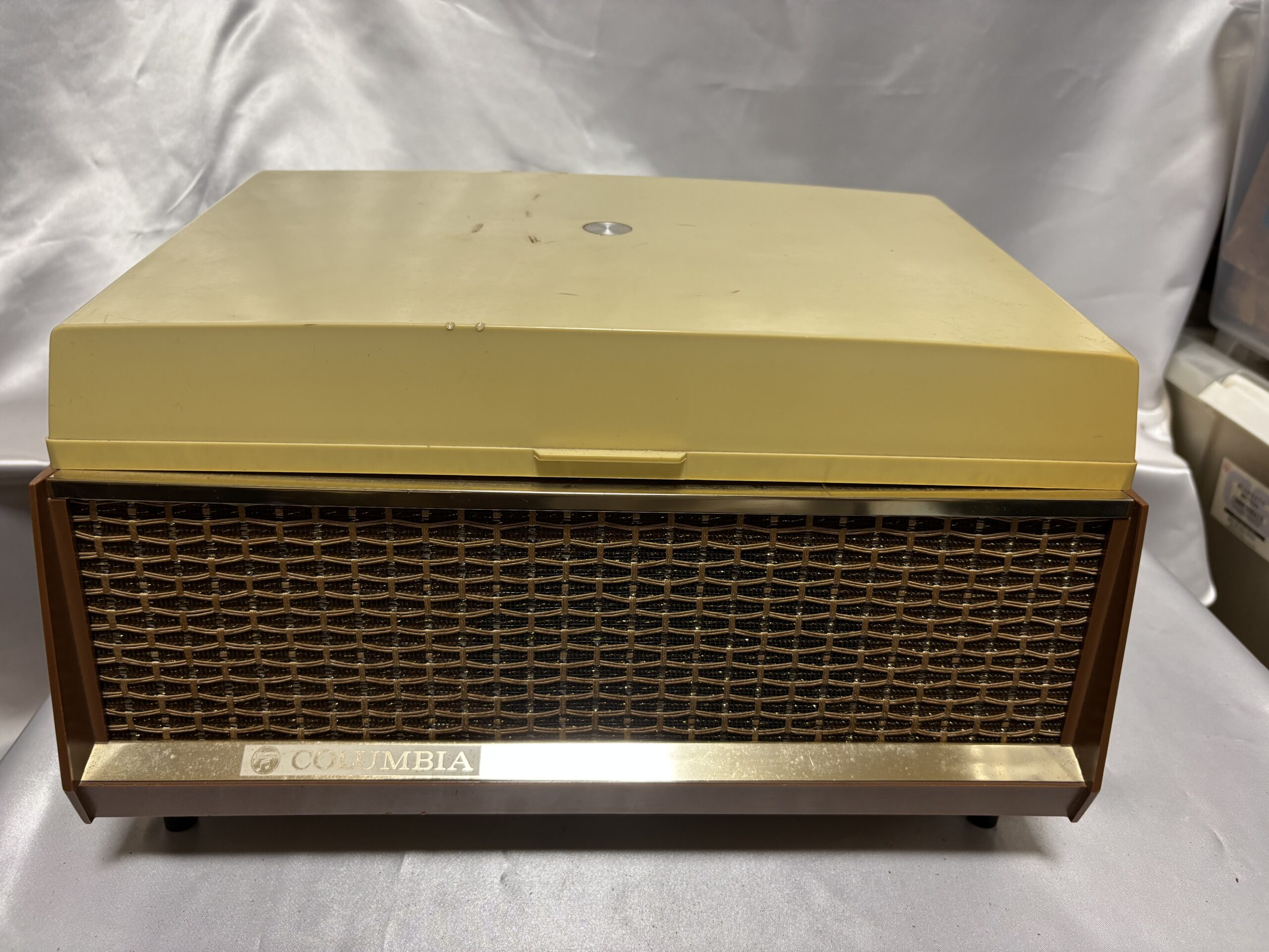 レコードプレーヤー コロンビア 3SPEED HI FI MODEL3100 GRAFONOLA 実働品