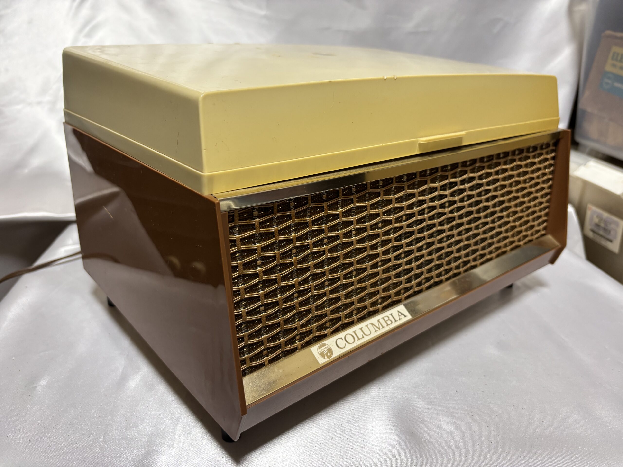 レコードプレーヤー コロンビア 3SPEED HI FI MODEL3100 GRAFONOLA 実働品 - 画像 (3)