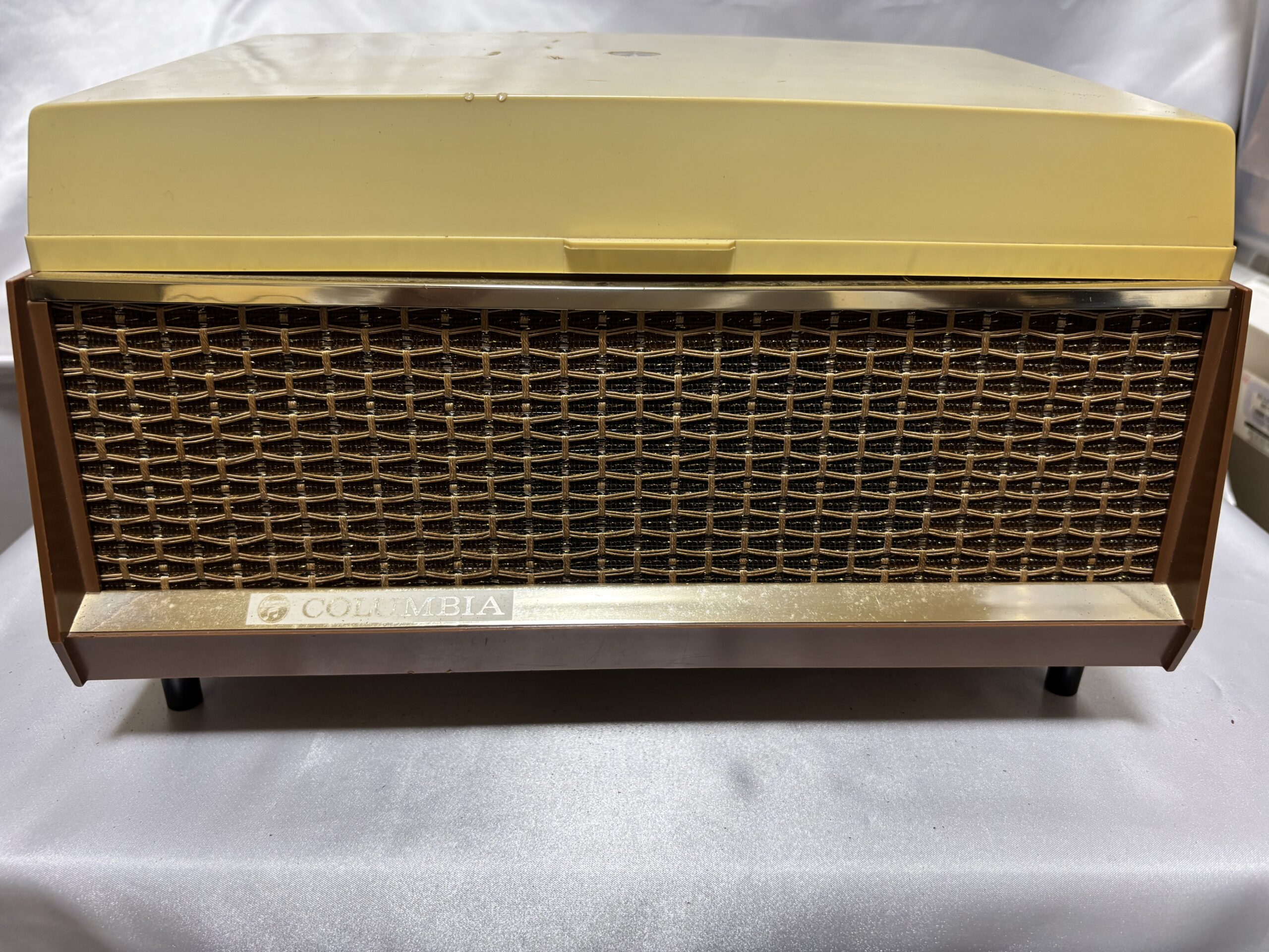 レコードプレーヤー コロンビア 3SPEED HI FI MODEL3100 GRAFONOLA 実働品 - 画像 (4)