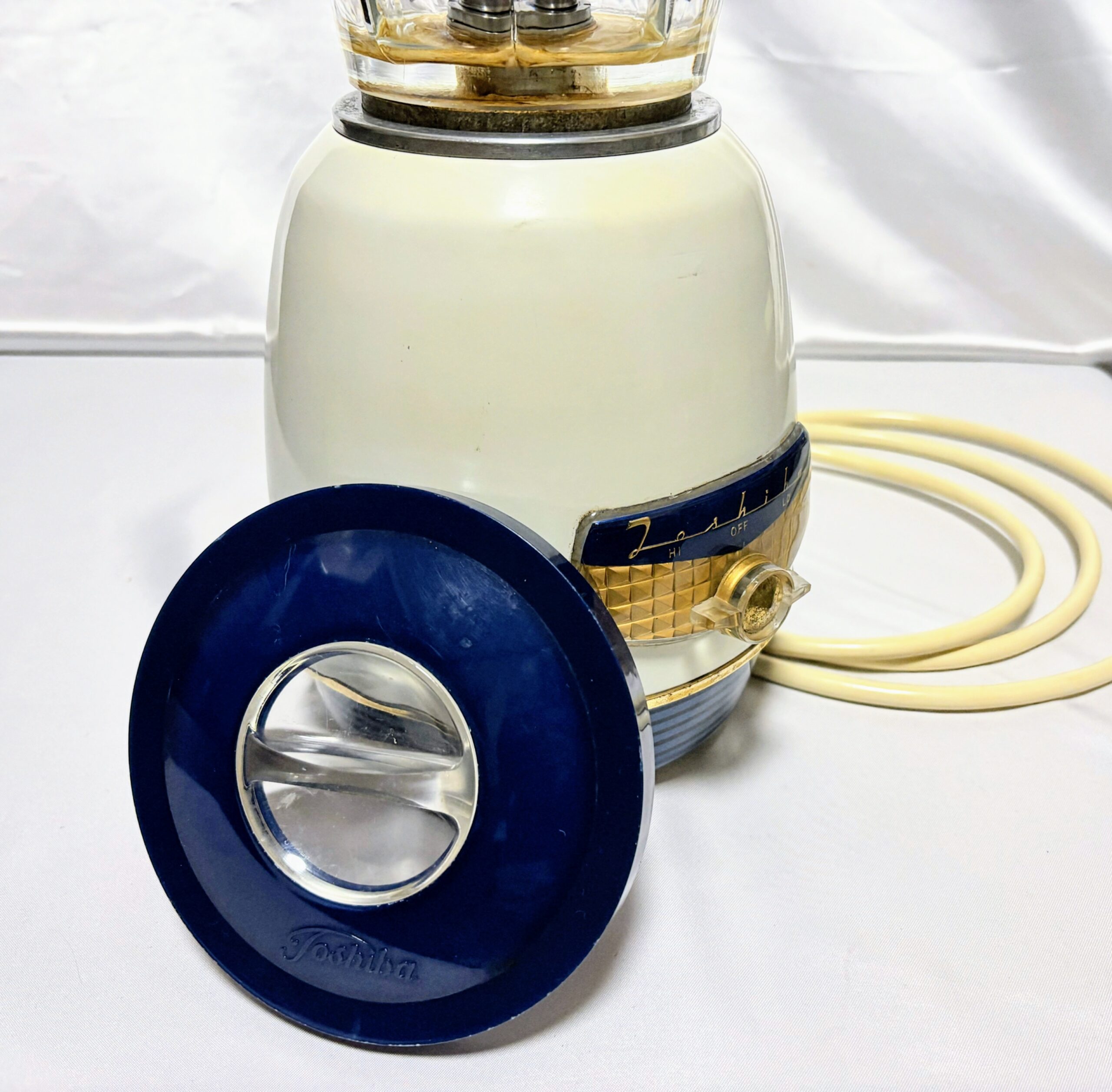 台所家電 東芝ジューサーMX-2型 超希少 昭和30年代 実働元箱入り - 画像 (7)