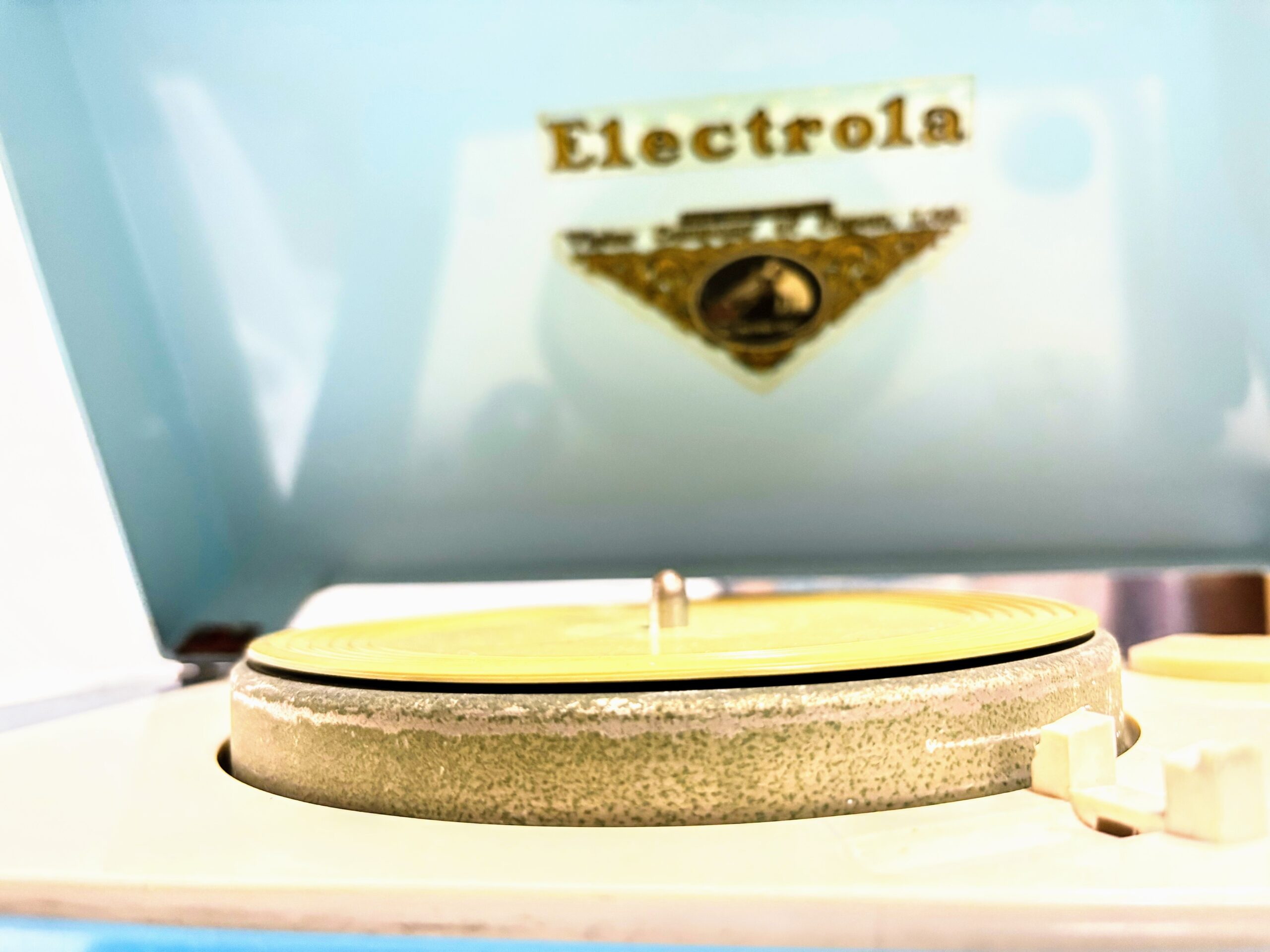 レコードプレーヤー ビクターElectrola E-6300 レストアベース 昭和30年頃 - 画像 (8)