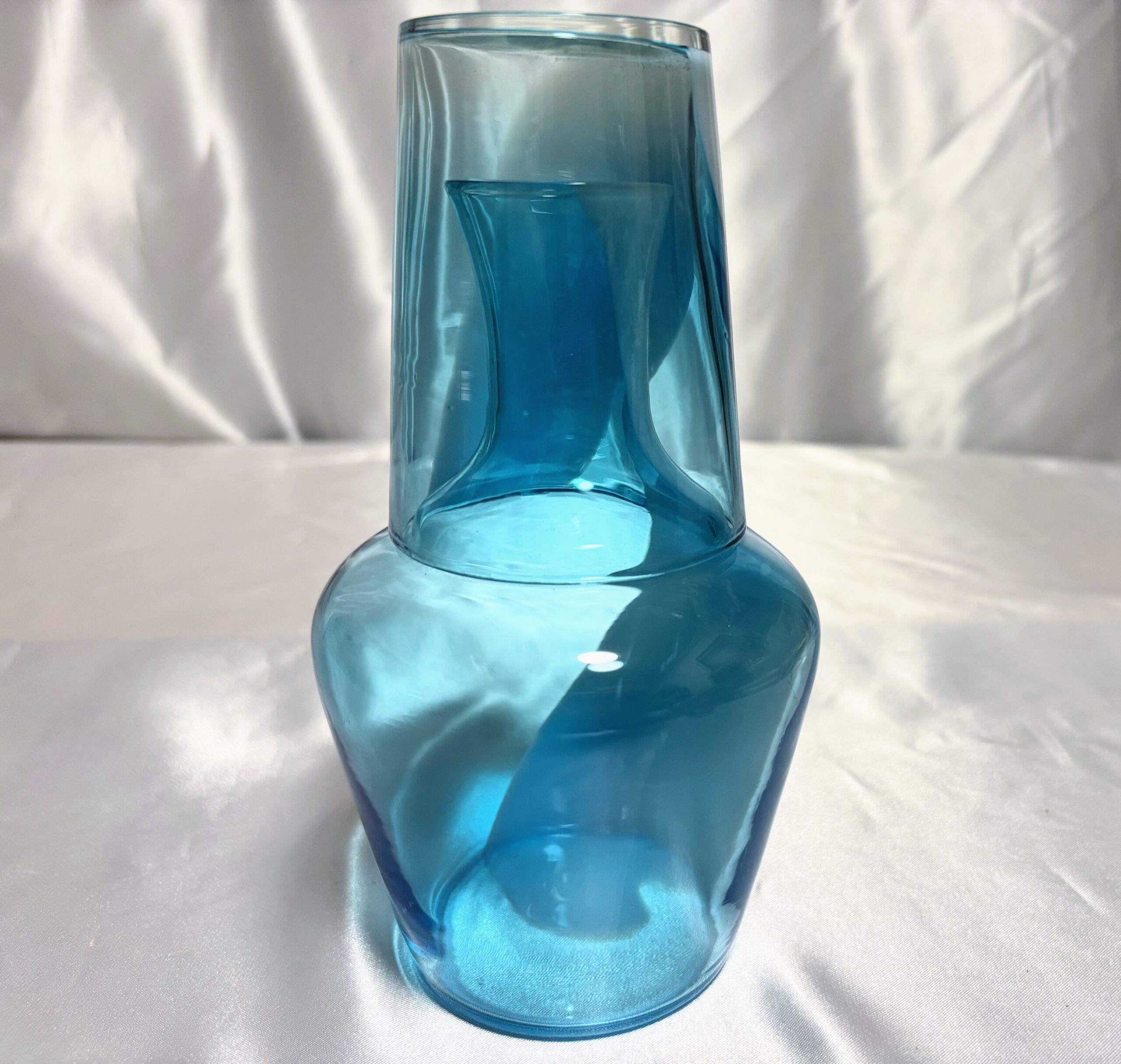 水差し　ブルーとホワイト　美品 - 画像 (3)