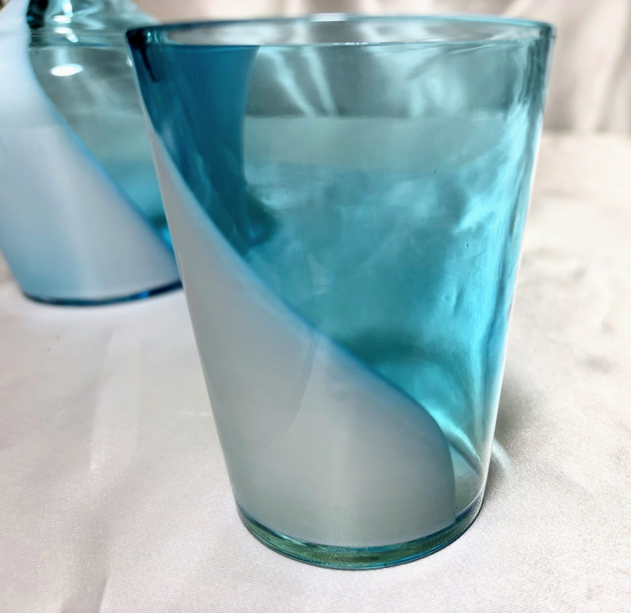 水差し　ブルーとホワイト　美品 - 画像 (5)
