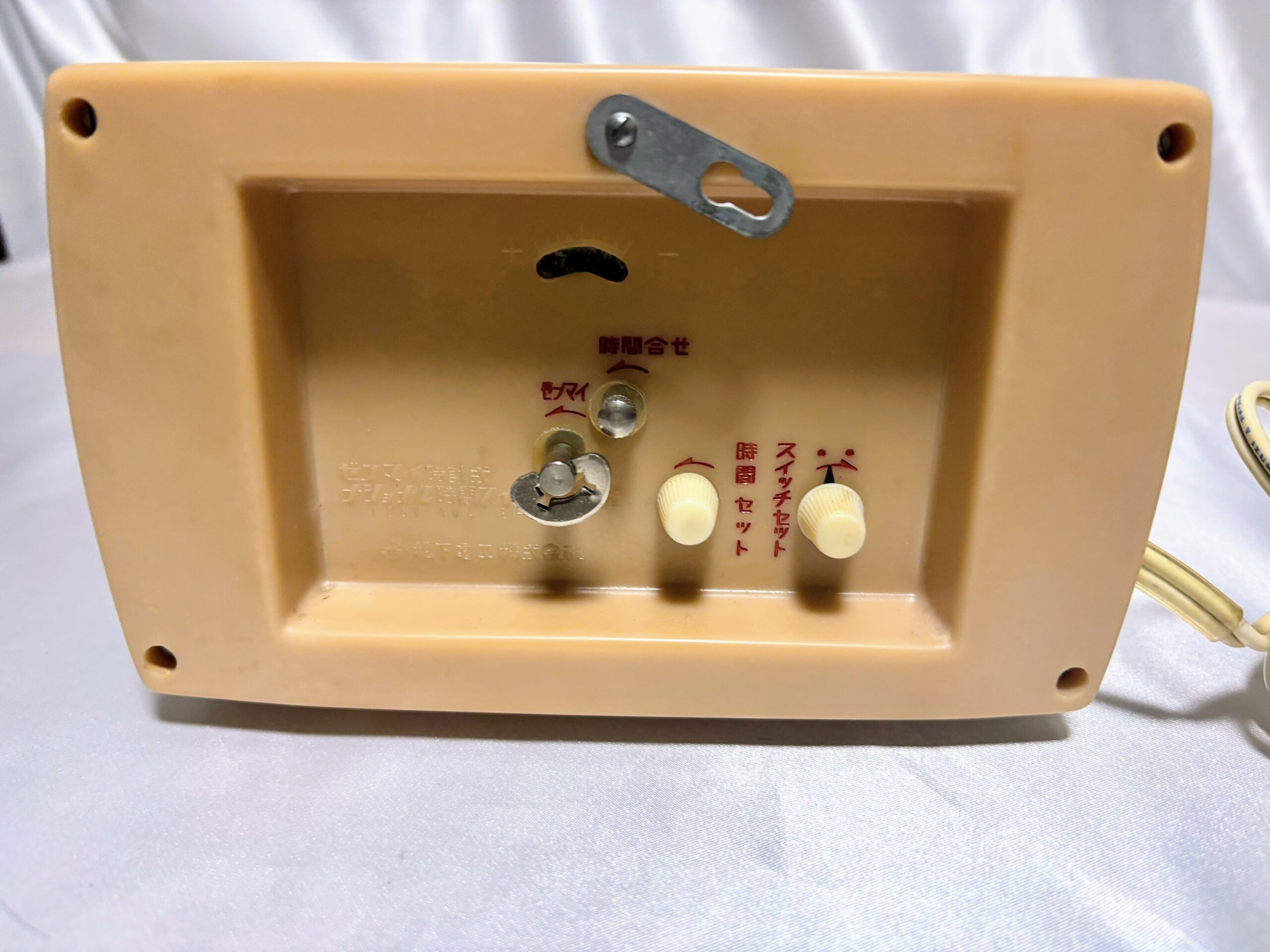 ナショナル クッキングタイマーE3011・ゼンマイ式 当時物箱入り保管品 動作OK - 画像 (5)
